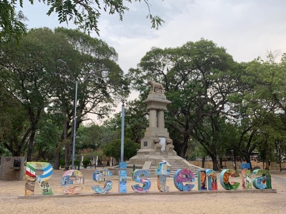 central square in Resistencia