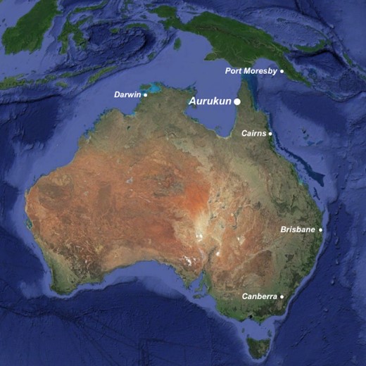 Location of Aurukun